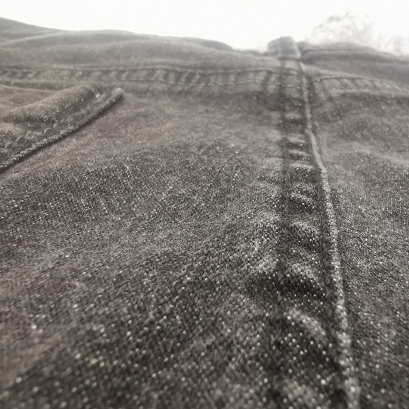 Mom Pants High Rise Gloria Vanderbilt Women's 12 Vtg Black Five Pocket D… - Picture 7 of 11